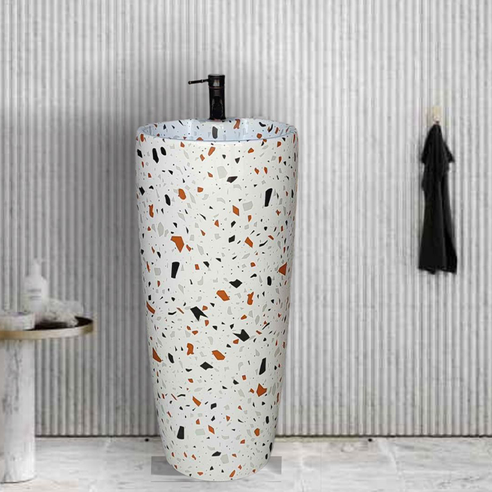 TERRAZZO PEDSTAL WASH BASIN - AVFBACR2041