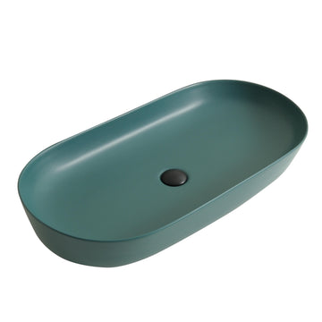 AVECH Matt Green Table Top Wash basin